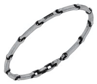 Bracciale Bikkembergs Uomo Main Hammer in Acciaio Diamante HAB02WV - HAB02WV